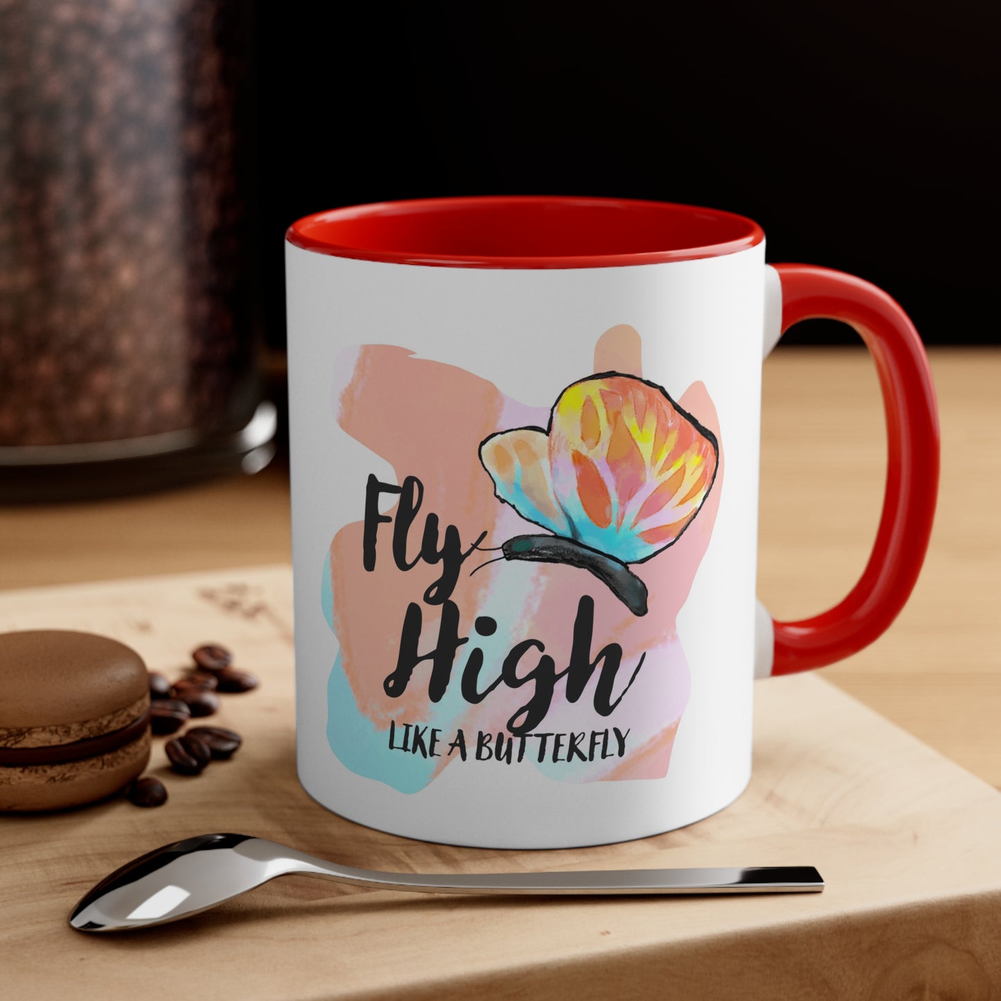 Fly High Accent Coffee Mug, 11oz