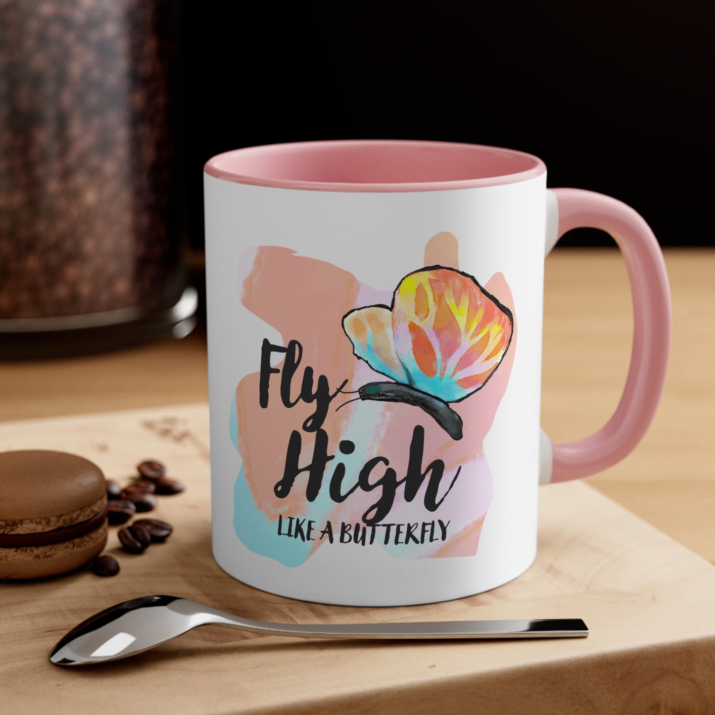 Fly High Accent Coffee Mug, 11oz