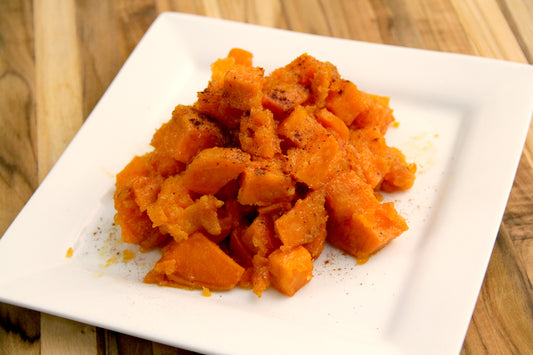 4 Ingredient Candied Sweet Potatoes