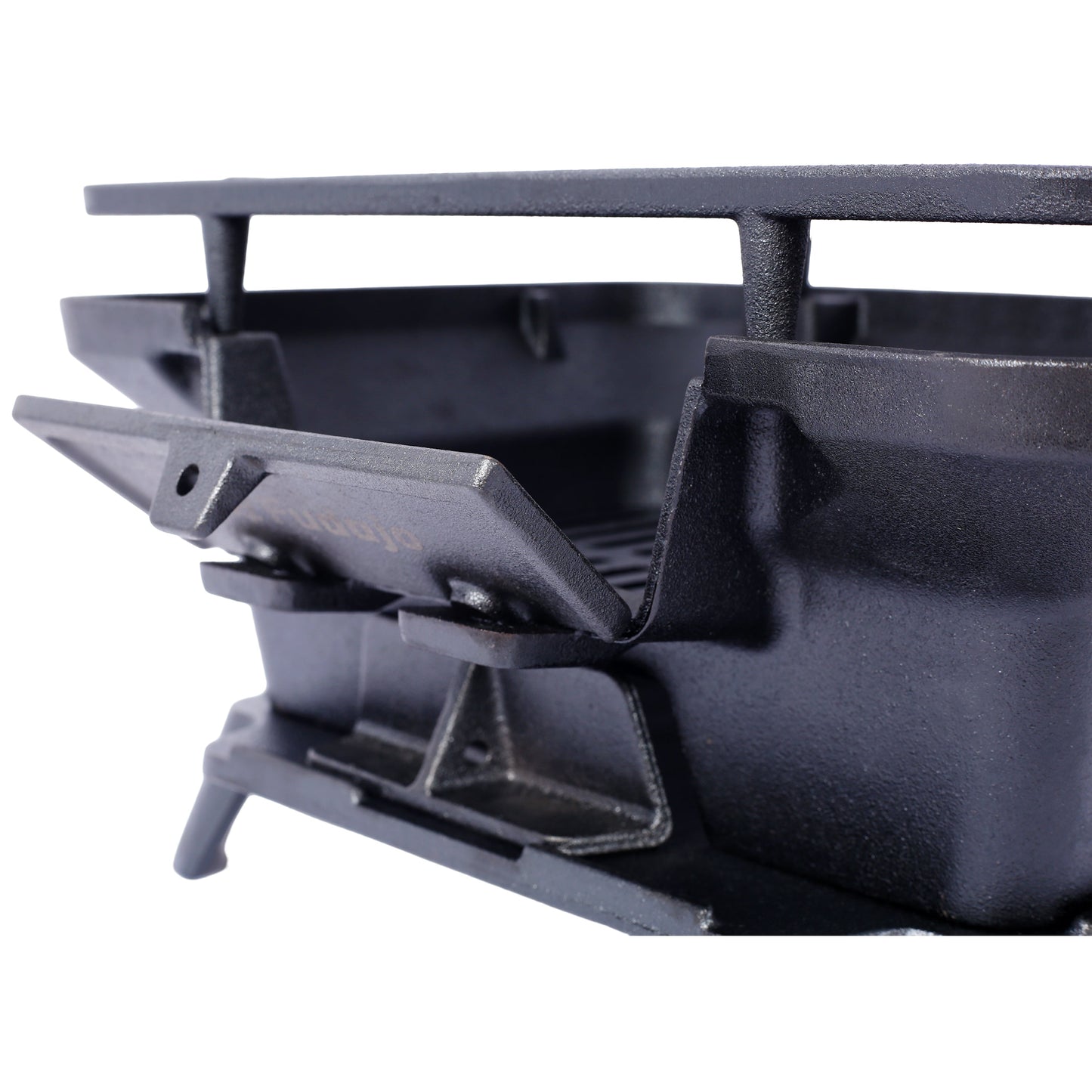Portable Outdoor Cast Iron Tabletop Charcoal Grill