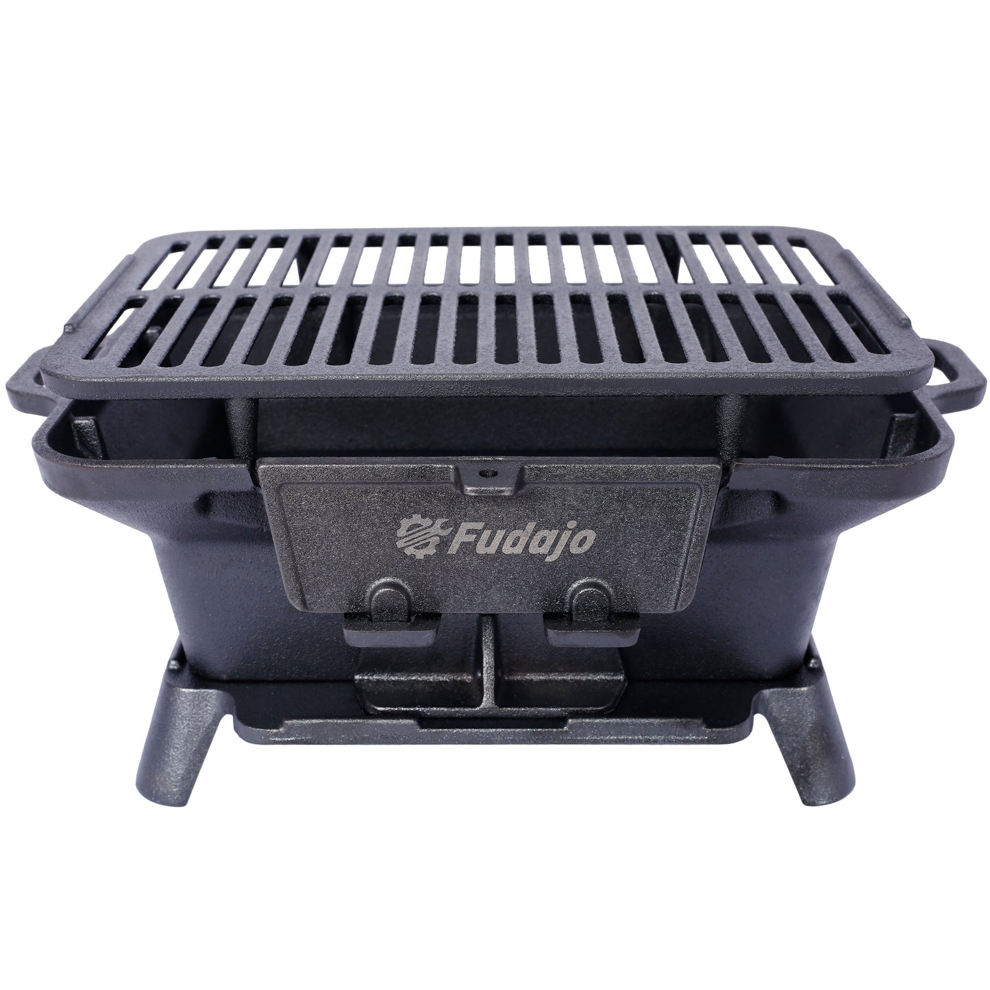Portable Outdoor Cast Iron Tabletop Charcoal Grill