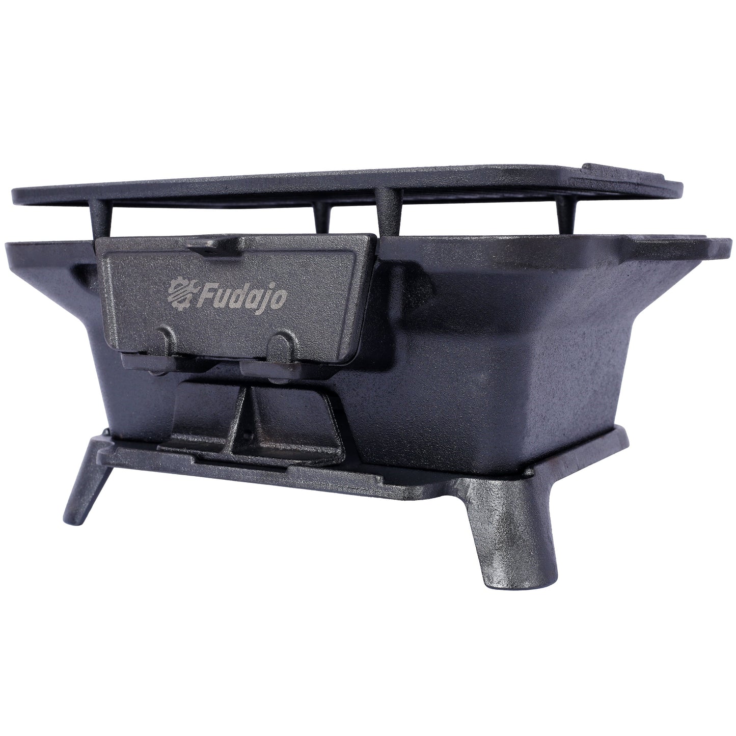 Portable Outdoor Cast Iron Tabletop Charcoal Grill