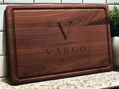 Personalized Cutting Board – Custom Engraved & Made in USA